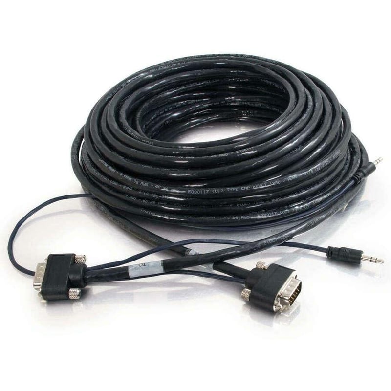 25FT PLENUM VGA+3.5MM CABLE - Thumbnail 2