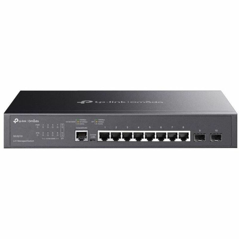 OMADA 8-PORT L2+ MANAGED SWITCH OMADA 8-PORT GIG L2+ MANAGED SWITCH - Thumbnail 1