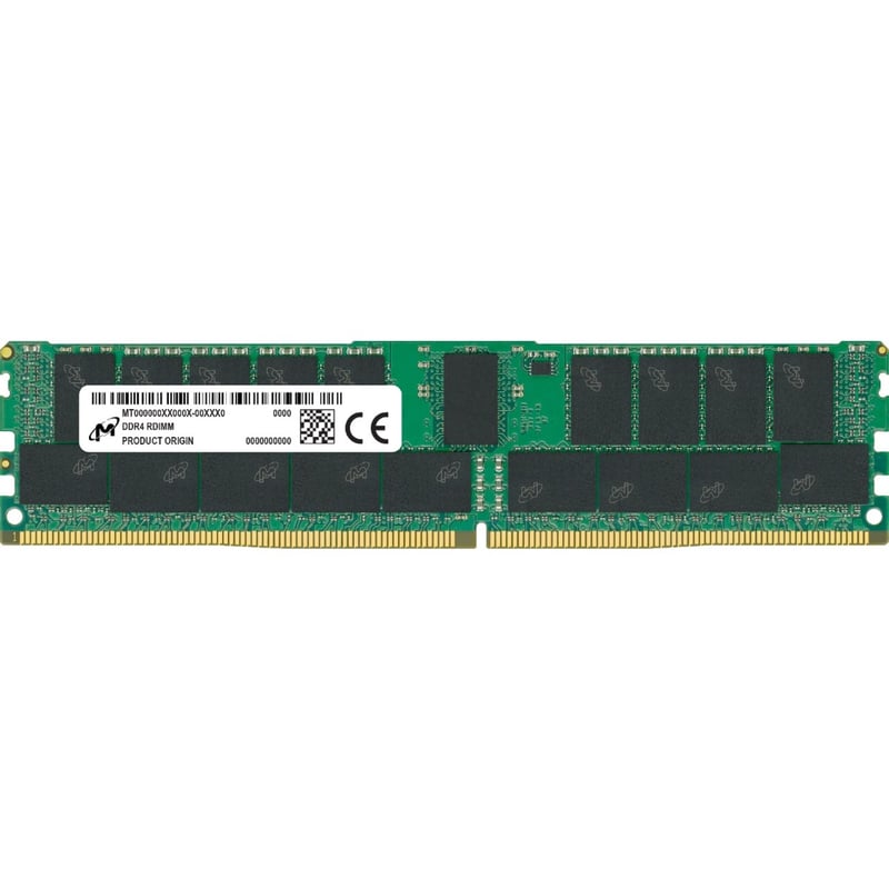 MICRON 64GB (1X64GB) 3200MHZ PC4-25600 CAS-22 ECC REGISTERED