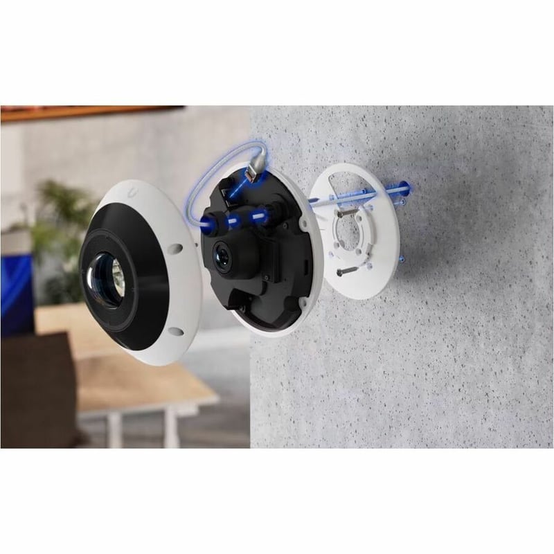 Ubiquiti UniFi G6 Pro 360 12 Megapixel Network Camera - Color - Fisheye - White - Thumbnail 4