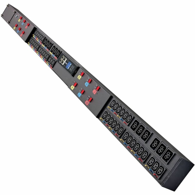 3-PHASE MANAGED HDX RACK PDU G4 240/415V 54 OUTLETS (42 C13 + 12 C - Thumbnail 1