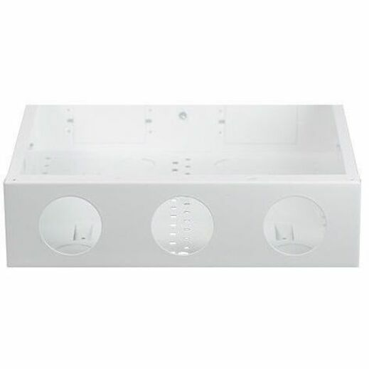 On-Q 14 inch Screw-On Cover Metal Enclosure - White - Thumbnail 4