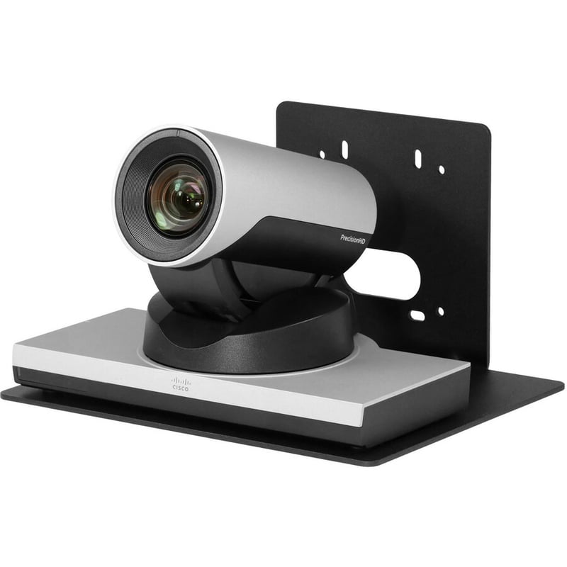 Vaddio Thin Profile Wall Mount - For Cisco Precision 60 and Polycom Eagle Eye Cameras - Black - Thumbnail 4