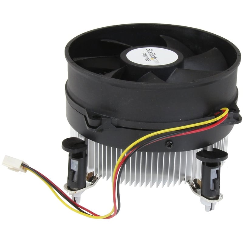 StarTech.com CPU Cooler Fan - Processor cooler - ( Socket 775 ) - aluminum - black - 95mm - Thumbnail 3