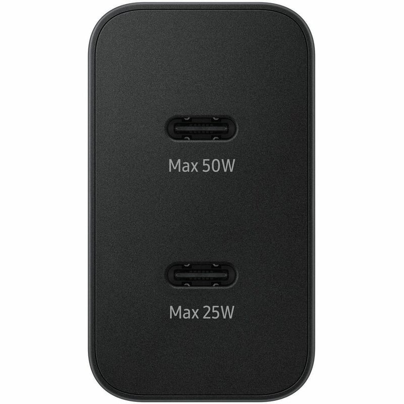 50W DUO TA 5A USB-C CABLE BLACK - Thumbnail 3