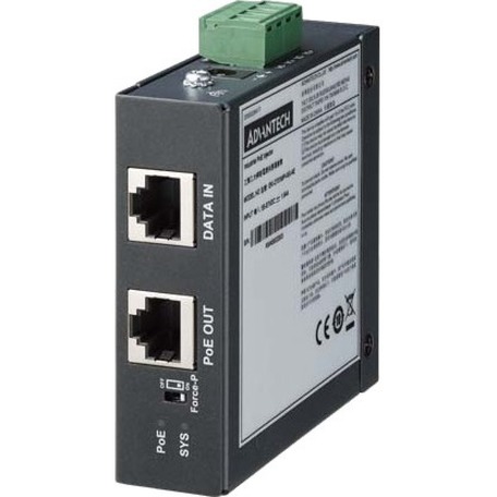 Advantech Hardened Multi-Speed Mega PoE Injector - Thumbnail 2