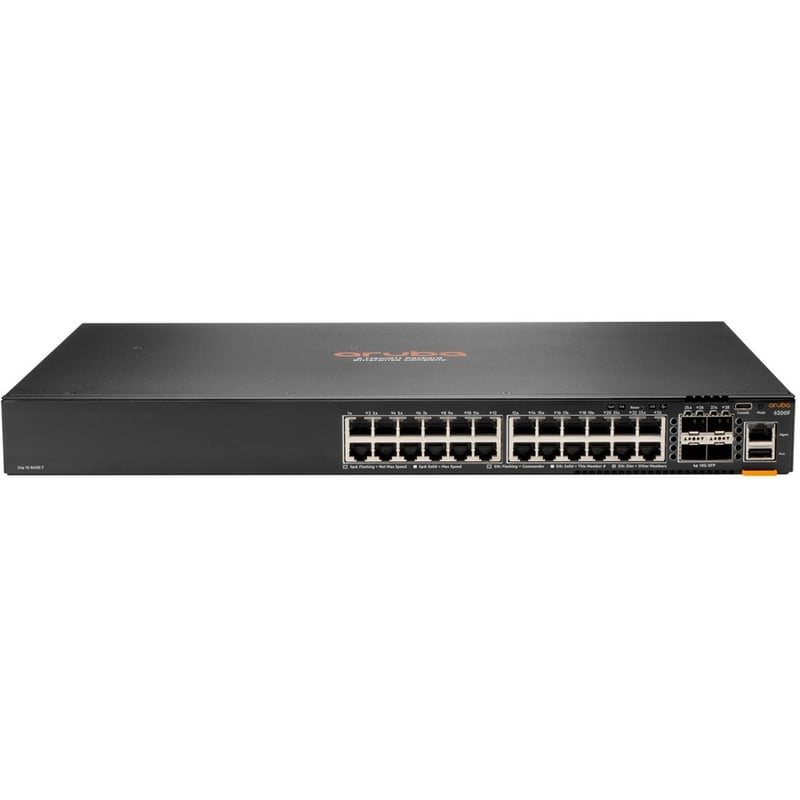 HPE 6200F 24G 4SFP+ Switch - Thumbnail 2