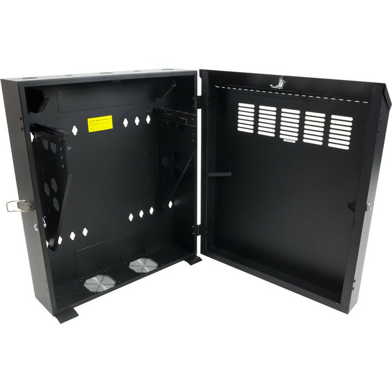 Rack Solutions 5U Secure Vertical Wall Mount with Hinged Door 30in Deep - Thumbnail 3