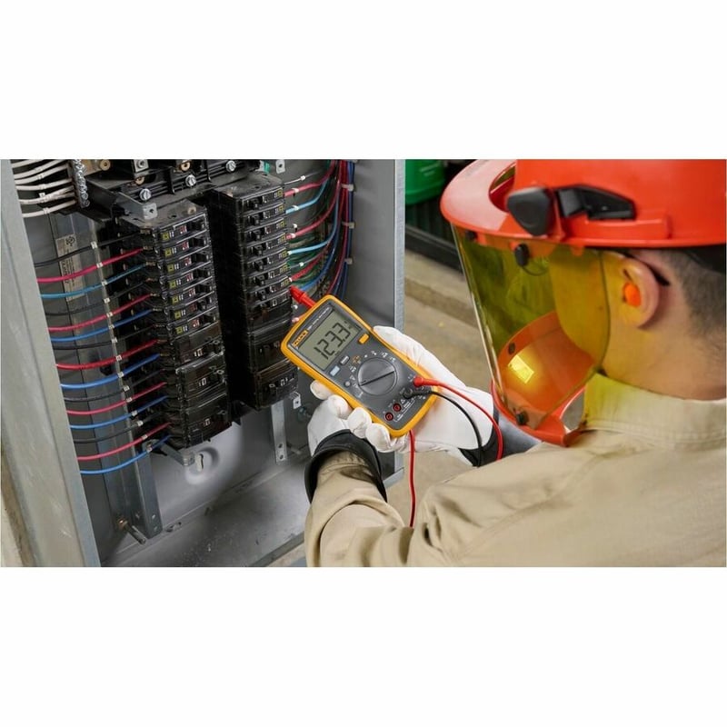 FLUKE-15B+ ESPDASIC DMM FOR ESP CAT III - Thumbnail 5