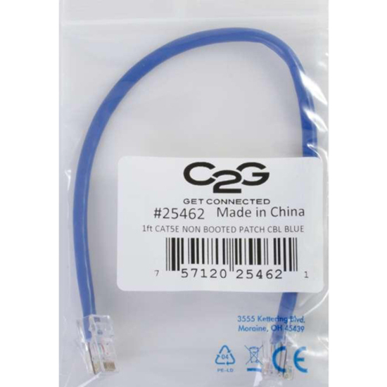 PATCH CABLE - UNSHIELDED TWISTED PAIR (UTP) - MALE LEFT GENDER - MALE RIGHT GEND - Thumbnail 3