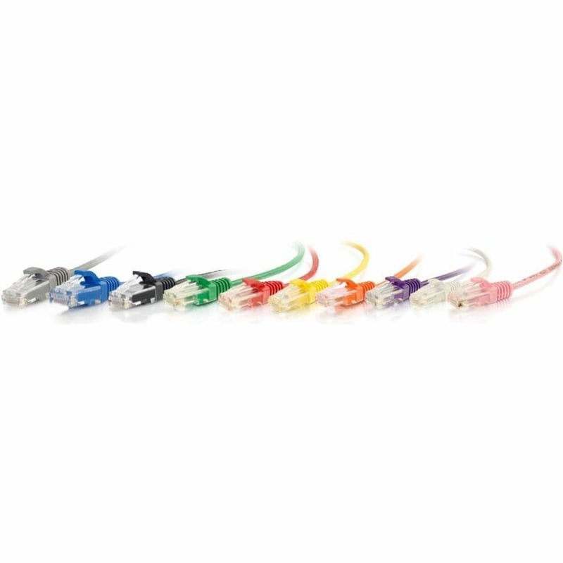 Quiktron Q-Series 28 AWG CAT6 Patch Cable, Red, 6 FT - Thumbnail 2
