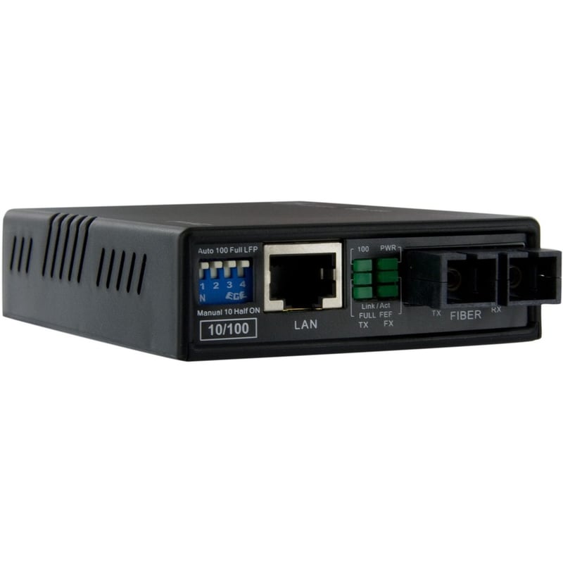 StarTech.com 10/100 Fiber to Ethernet Media Converter Multi Mode SC 2 km - Thumbnail 4