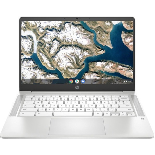 HP Chromebook 14a-na0040nr 14" Touchscreen Chromebook - HD - Intel Celeron N4020 - 4 GB - 32 GB Flash Memory - Ceramic White - Thumbnail 2