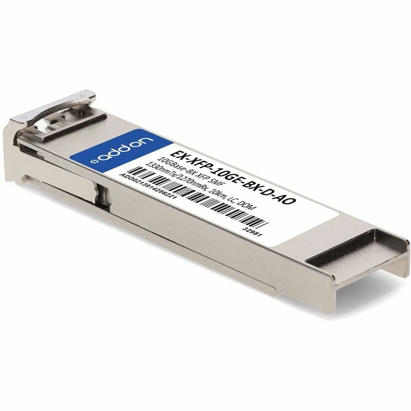 AddOn Juniper Networks® EX-XFP-10GE-BX-D Compatible TAA 10GBase-BX XFP Transceiver (SMF, 1330nmTx/1270nmRx, 10km, LC, DOM) - Thumbnail 3