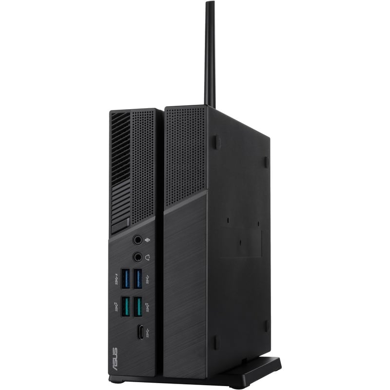 Asus miniPC PB60-B5641MD Desktop Computer - Intel Core i5 9th Gen i5-9500T Hexa-core (6 Core) 2.20 GHz - 8 GB RAM DDR4 SDRAM - 256 GB M.2 PCI Express NVMe SSD - Mini PC - Black - Thumbnail 5