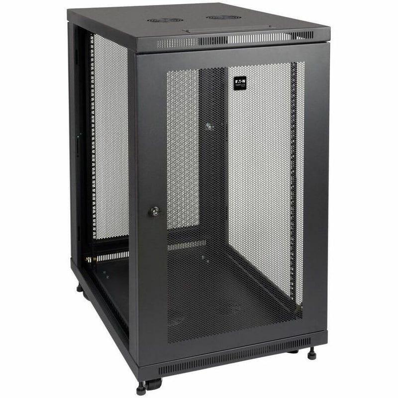 Tripp Lite by Eaton 24U Rack Enclosure Server Cabinet 33" Deep w/ Doors & Sides - Thumbnail 4