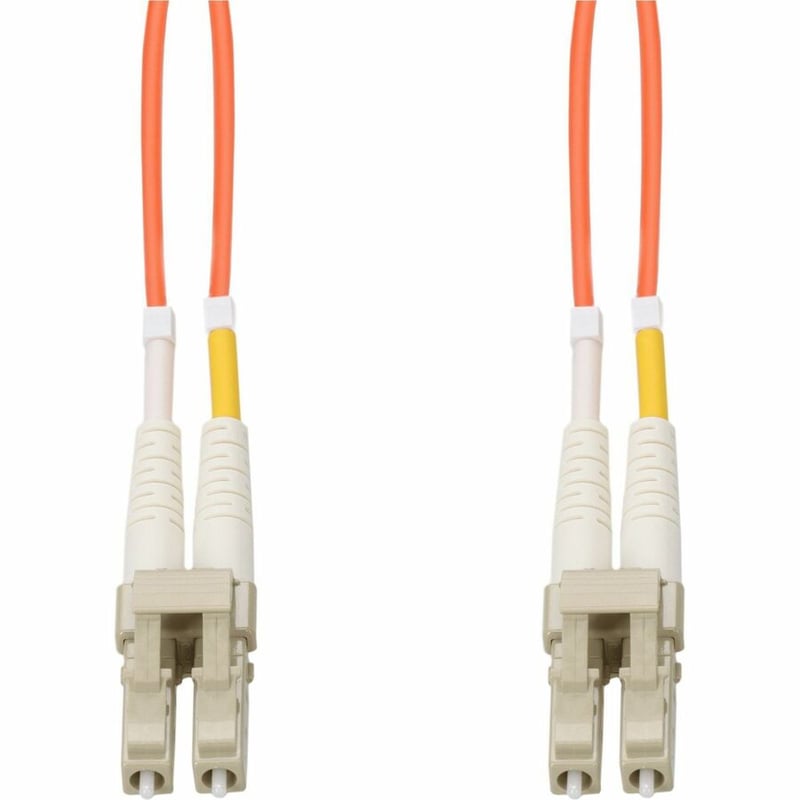 AddOn 3m LC to LC Orange OM2 Duplex OFNR (Riser-Rated) Fiber Patch Cable - Thumbnail 2
