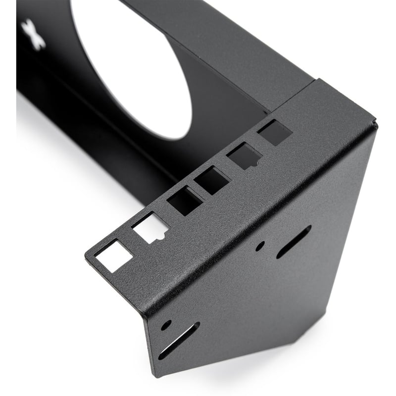 2U 19in Steel Vertical Wall Mount Rack Bracket - Thumbnail 4