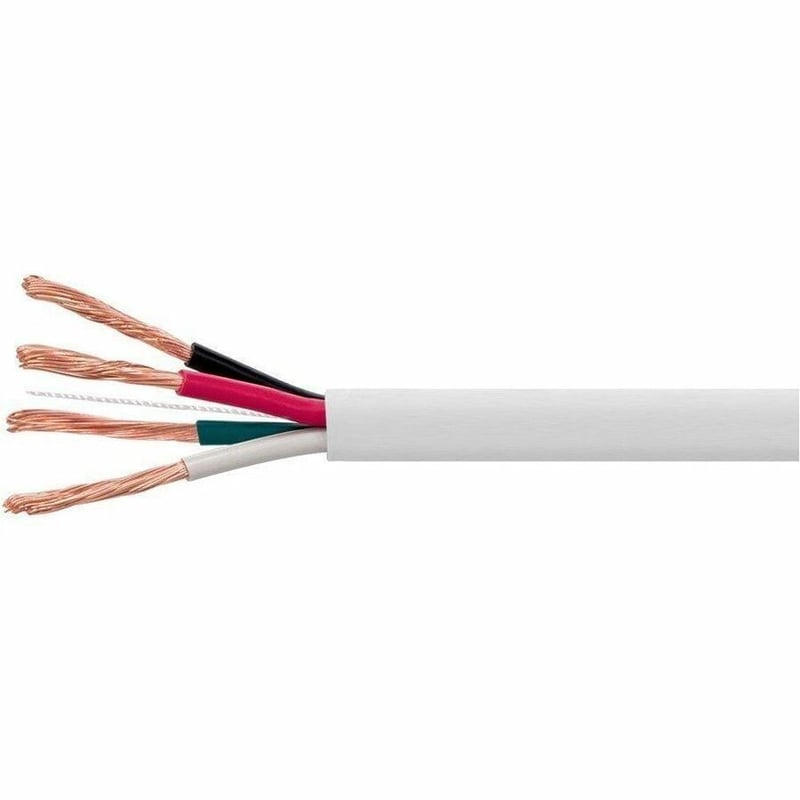 MONOPRICE ACCESS SERIES 14AWG CL3 RATED 4-CONDUCTOR SPEAKER WIRE 250FT WHITE - Thumbnail 2