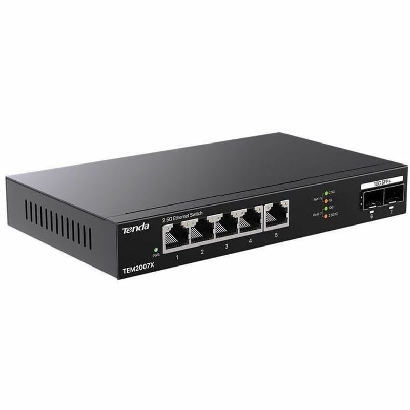 5-PORT 2.5G SWITCH 210G SFP . - Thumbnail 3