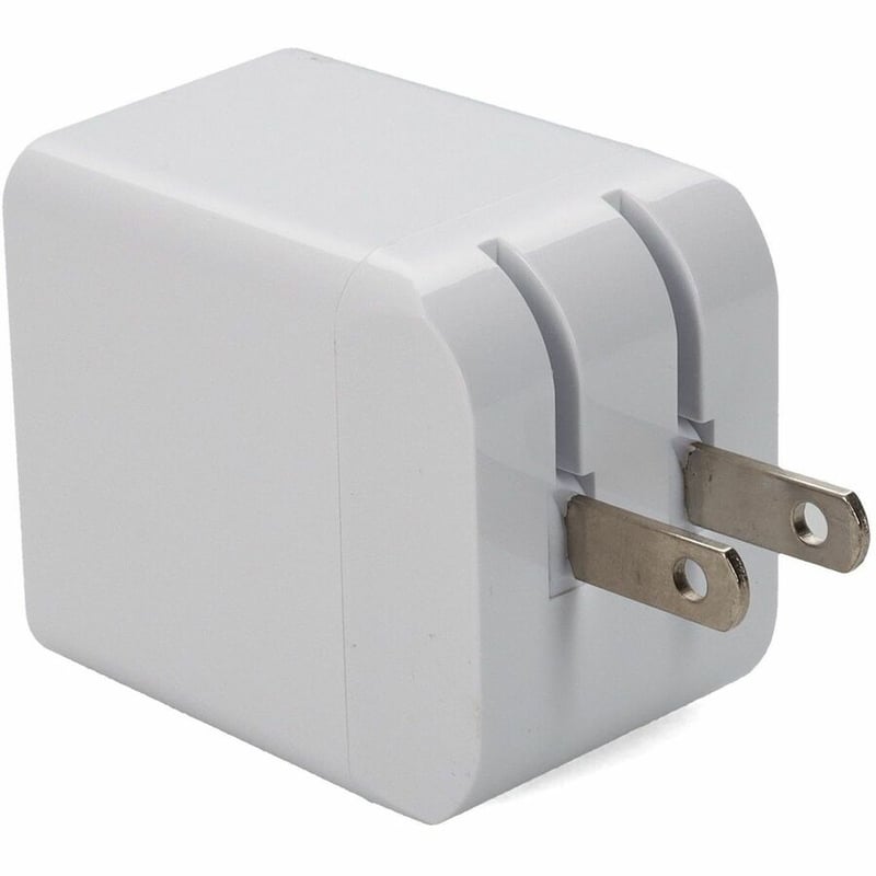 Wall Charger to 1X USB-C 3.1 5V at 3A, 9V at 2A, or 12V at 1.5A 18W total, White - Thumbnail 3