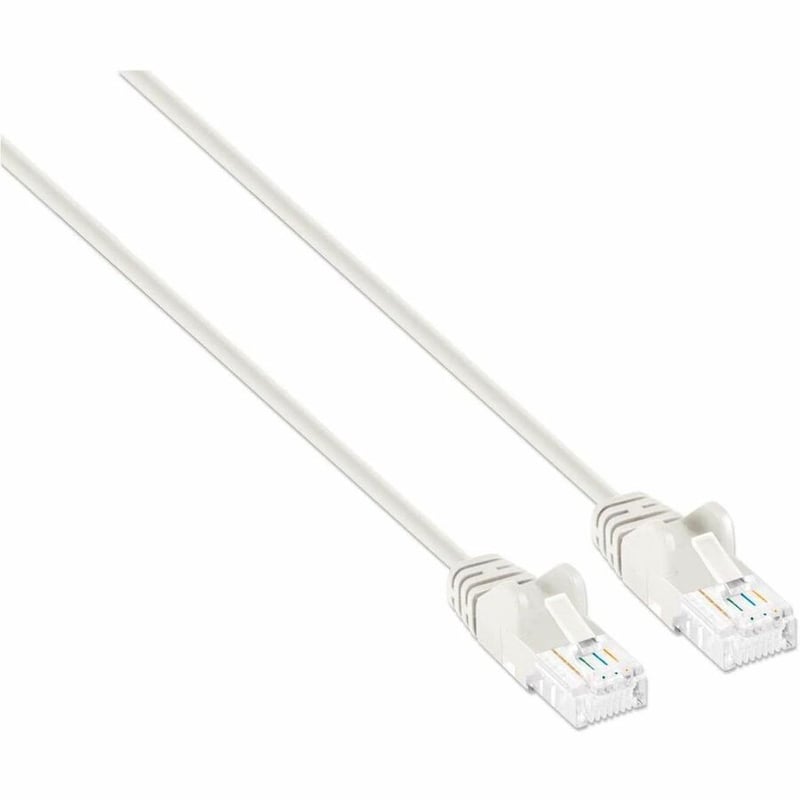 CAT6A U/UTP SLIM NETWORK PATCH CABLE, 10 FT., WHITE - Thumbnail 3