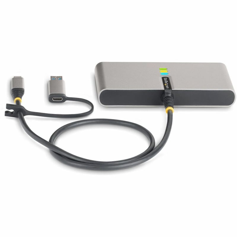 USB-C TO 2-PORT USB 5GBPS TYPE A HUB GB ETHERNET RS232 SERIAL - Thumbnail 4