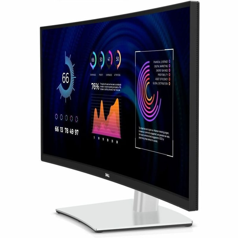 Dell P3424WE 34" Class UW-QHD Curved Screen LED Monitor - 21:9