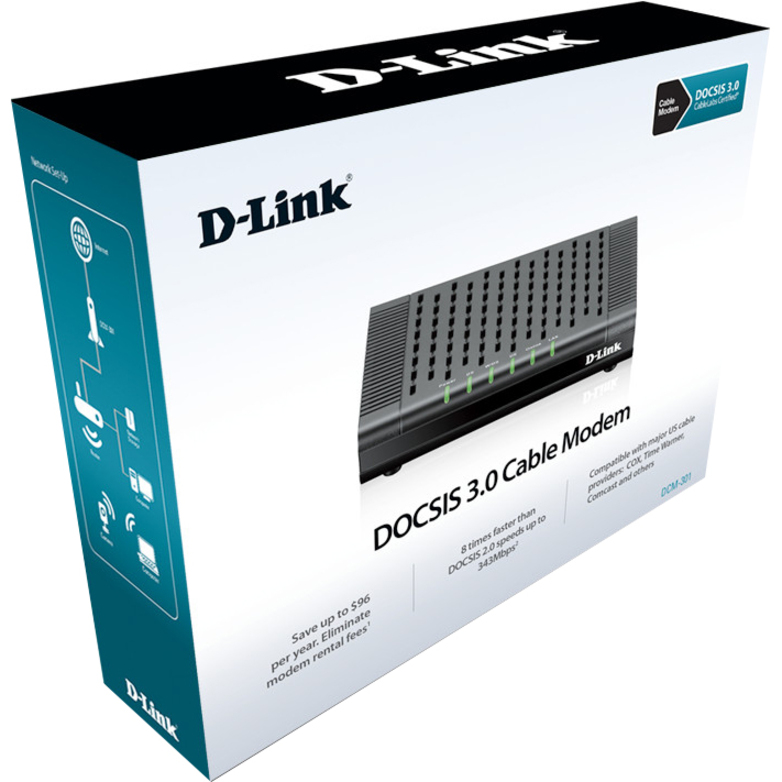D-Link DCM-301 Cable Modem - Thumbnail 4