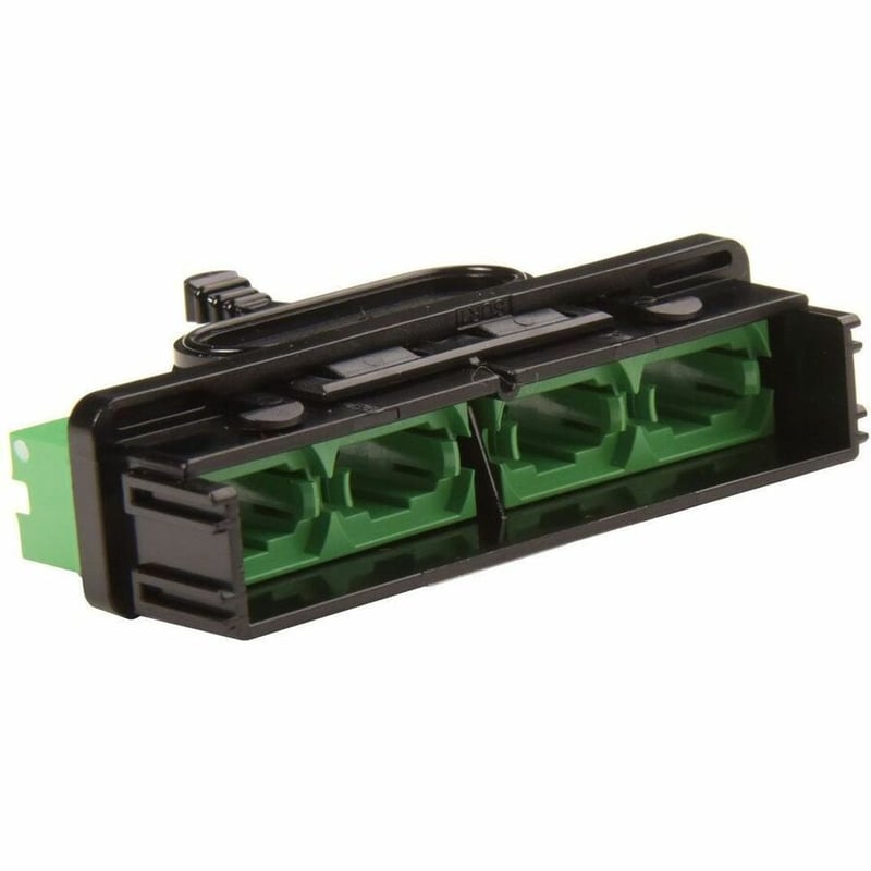 Ortronics Panel, 4, MPO, 32F, Green, Base 8 - Thumbnail 2