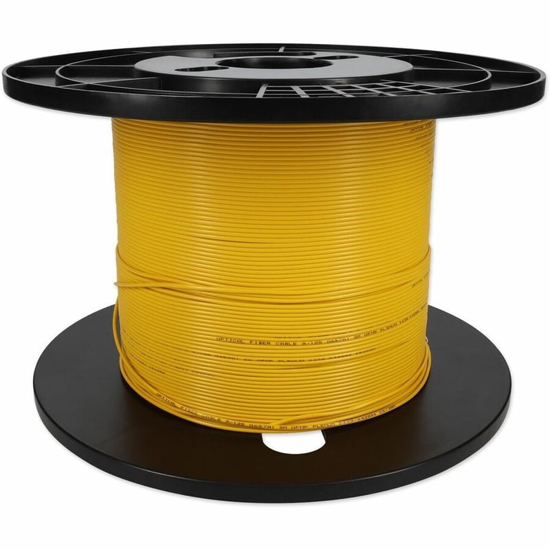 AddOn 79m LC to LC Yellow OS2 Simplex OFNP (Plenum-Rated) SMF Fiber Patch Cable - Thumbnail 5