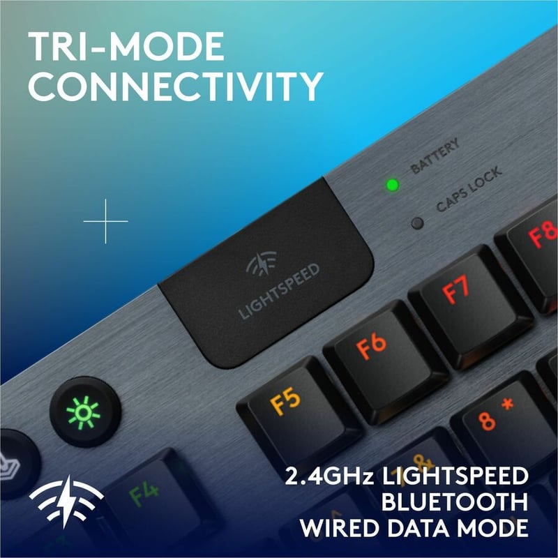 G915 X LIGHTSPEED TKL- TACTILE GAMING KEYBOARD - Thumbnail 5