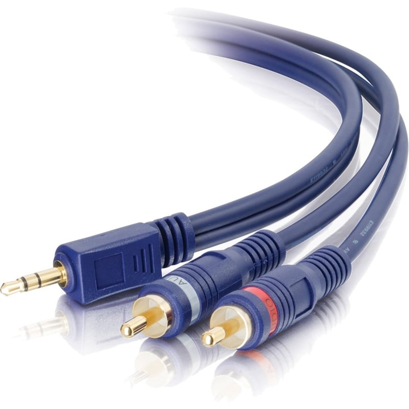 12 FT VELO 3.5 M STEREO TO 2 RCA M ST - Thumbnail 1