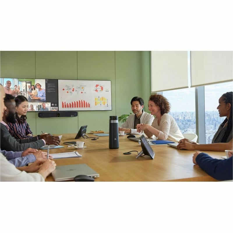 POLY STUDIO V72 USB VIDEO BAR WW - Thumbnail 4