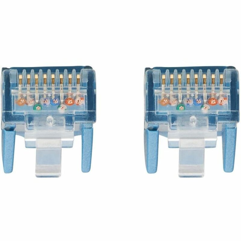Eaton Tripp Lite Series Cat6 Gigabit Snagless Molded UTP Ethernet Cable (RJ45 M/M), PoE, LSZH, Blue, 4 m (13.1 ft.) - Thumbnail 3