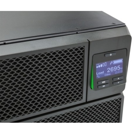 APC Smart-UPS On-Line, 5kVA, Rackmount 3U, 208V/230V, Hard wire 3-wire(2PH+G)+3-wire(H+N+E)+3-wire(H+N+G) outlets, Network Card+SmartSlot, W/ rail kit - Thumbnail 4