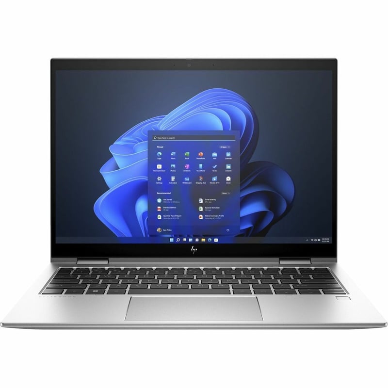 HP Elite x360 830 G9 13.3" Touchscreen Convertible 2 in 1 Notebook - WUXGA - 1920 x 1200 - Intel Core i5 12th Gen i5-1235U Deca-core (10 Core) - 16 GB Total RAM - 16 GB On-board Memory - 256 GB SSD - Thumbnail 1