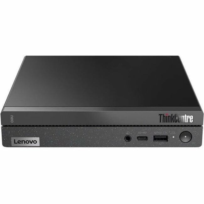Lenovo ThinkCentre neo 50q Gen 4 12LN000BUS Desktop Computer - Intel Core i5 13th Gen i5-13420H Octa-core (8 Core) - 16 GB RAM DDR4 SDRAM - 256 GB M.2 PCI Express NVMe 4.0 x4 SSD - Tiny - Black - Thumbnail 1