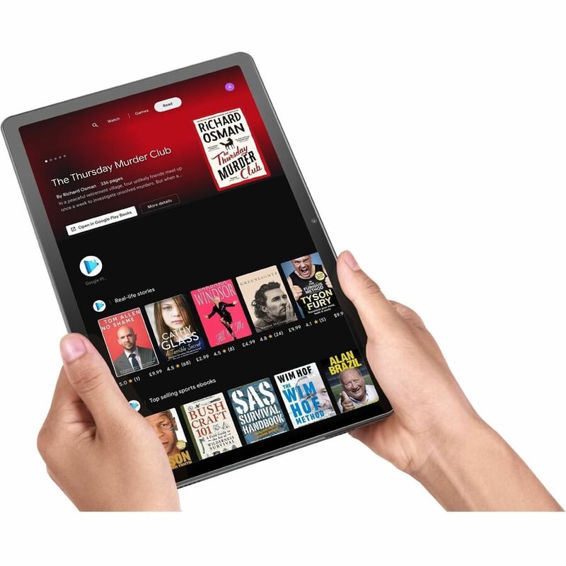 Lenovo Tab M10 Plus (3rd Gen) TB125FU Tablet - 10.6" 2K - MediaTek MT6769V/CU Helio G80 (12 nm) Octa-core - 4 GB - 128 GB Storage - Android 12 - Storm Gray