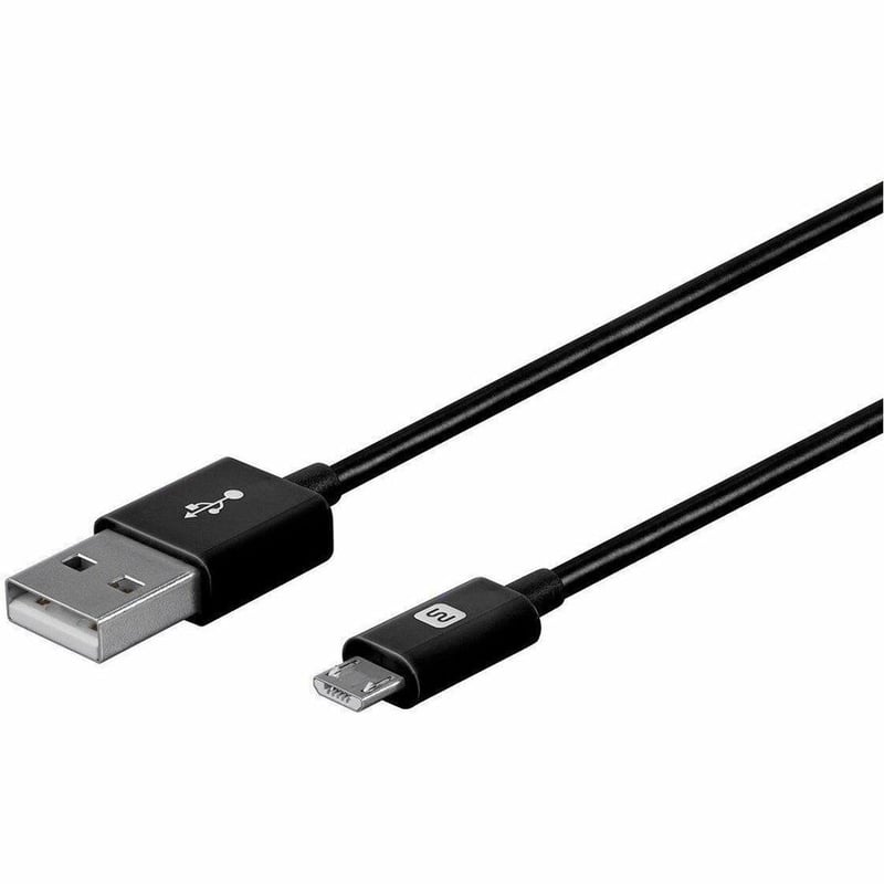 USB A TO MICRO B CABLE_ 3FT BLACK - Thumbnail 2