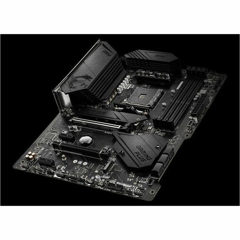 MSI MPG B550 GAMING PLUS Desktop Motherboard - AMD B550 Chipset - Socket AM4 - ATX - Thumbnail 2