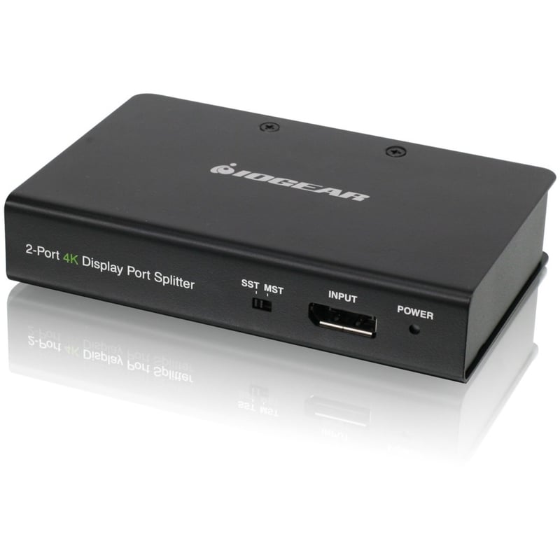 IOGEAR 2-Port DisplayPort 1.2 Graphics Splitter / Multi-Monitor MST Video Hub - Thumbnail 1