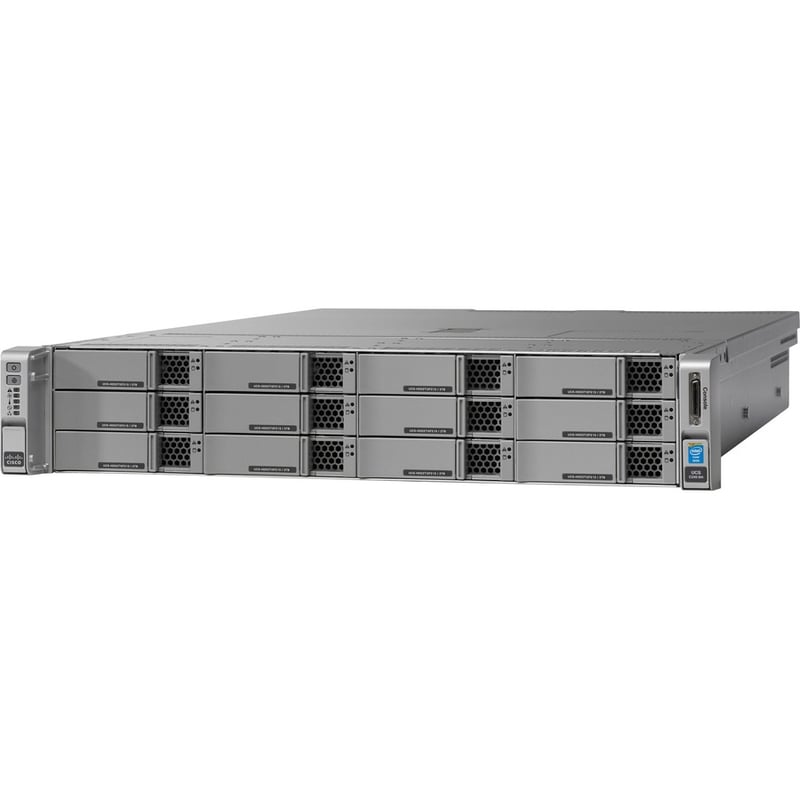 Cisco C240 M4 2U Rack Server - 2 x Intel Xeon E5-2643 v3 3.40 GHz - 256 GB RAM - Serial ATA Controller - Thumbnail 3