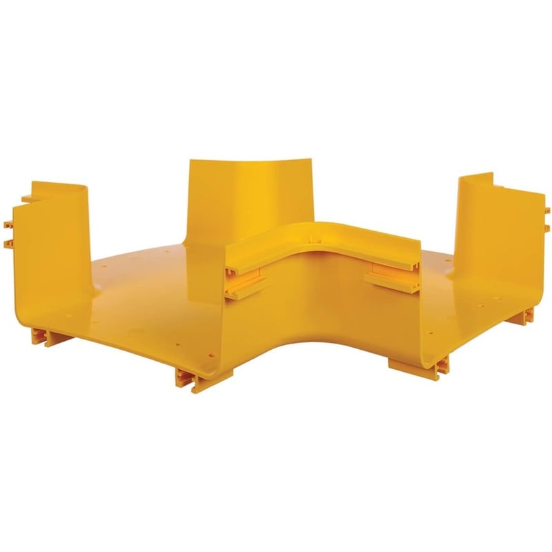 Eaton Tripp Lite Series Toolless Horizontal 4-Way Junction for Fiber Routing System, 240 mm (10 in.) - Thumbnail 5