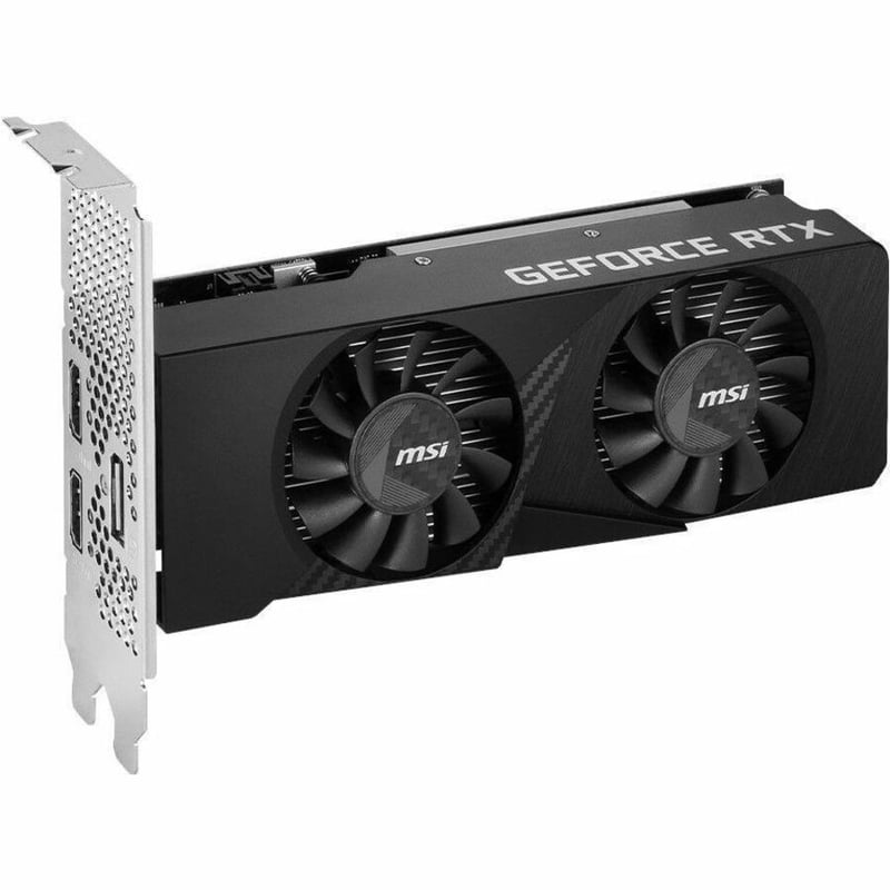 MSI NVIDIA GeForce RTX 3050 Graphic Card - 6 GB GDDR6 - Low-profile - Thumbnail 3