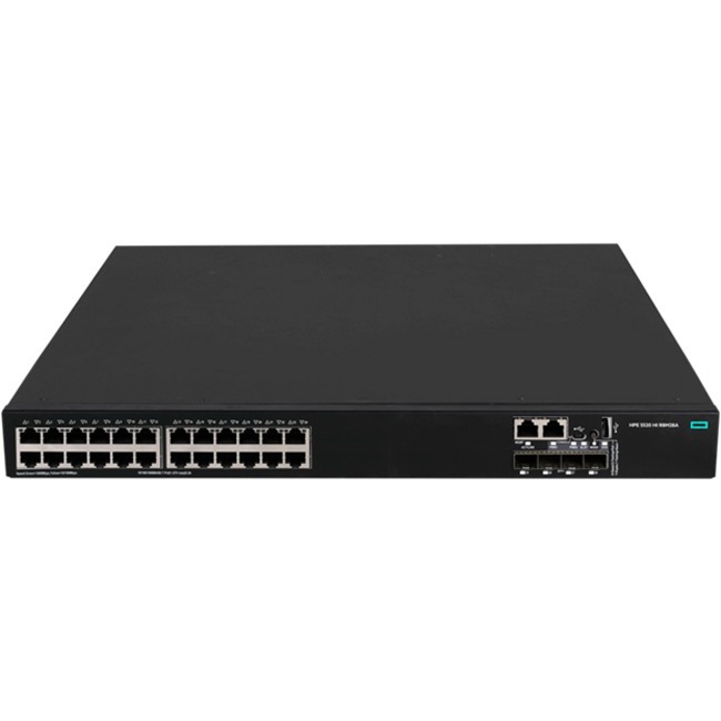 HPE FlexNetwork 5520 24G PoE+ 4SFP+ HI Switch - Thumbnail 1