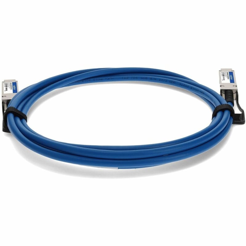 AddOn Cisco® QSFP-H40G-CU3M to F5 Networks® F5-UPG-QSFP+ Compatible TAA Compliant 40GBase-CU QSFP to QSFP Blue Direct Attach Cable (Passive Twinax, 3m) - Thumbnail 4