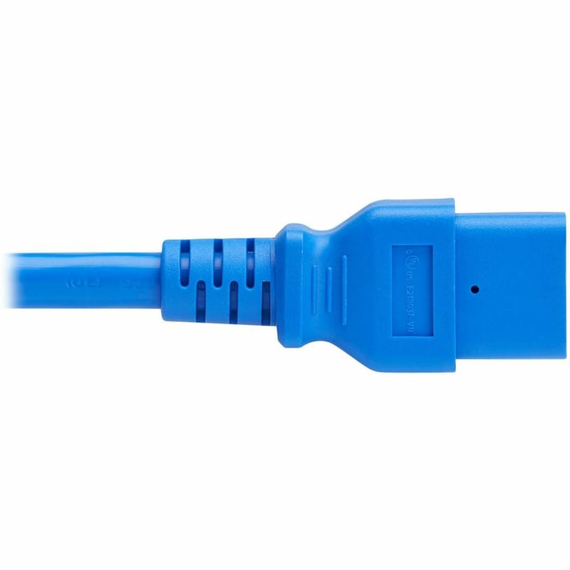 Eaton Tripp Lite Series Power Cord, C20 to C21 - Heavy-Duty, 20A, 250V, 12 AWG, 4 ft. (1.2 m), Blue - Thumbnail 5