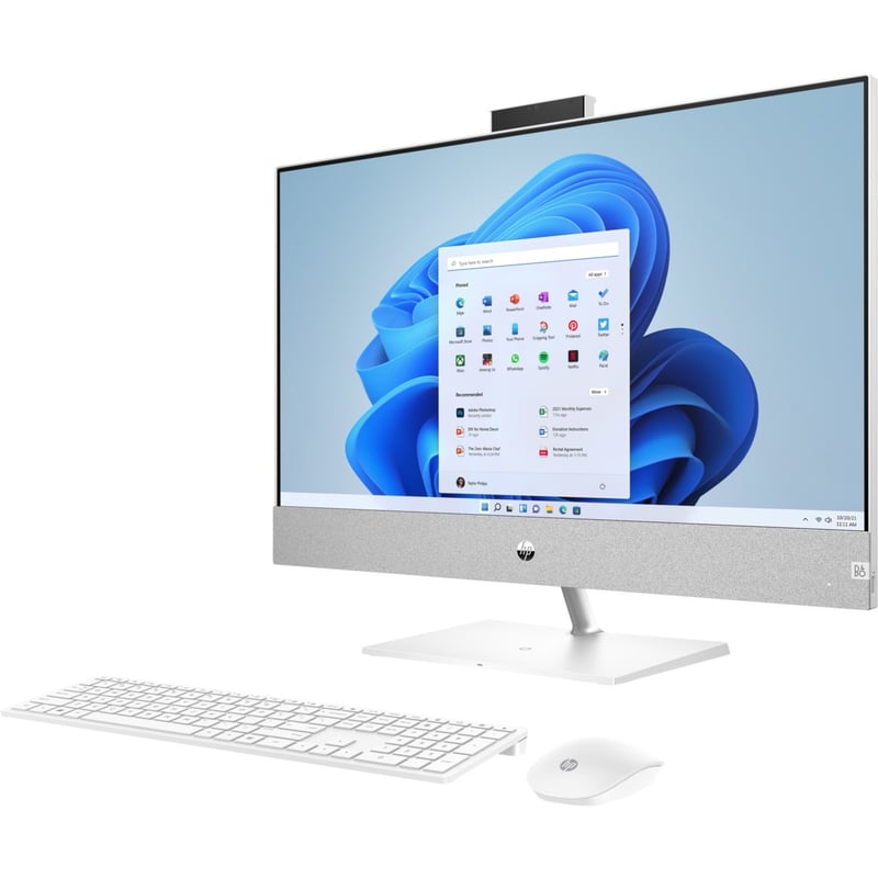 HP Pavilion 27-ca1031 All-in-One Computer - Intel Core i5 12th Gen i5-12400T - 8 GB - 512 GB SSD - 27" Full HD - Thumbnail 1