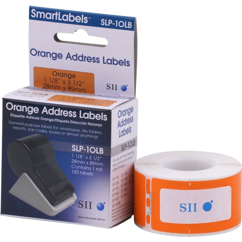 Seiko Orange Address Label - Thumbnail 2